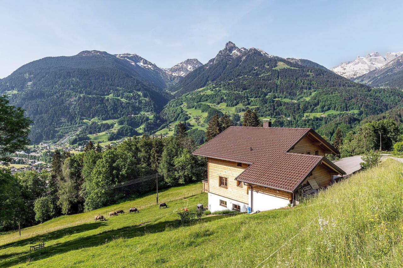 Haus Gruener Wald Daire Bartholomäberg Dış mekan fotoğraf